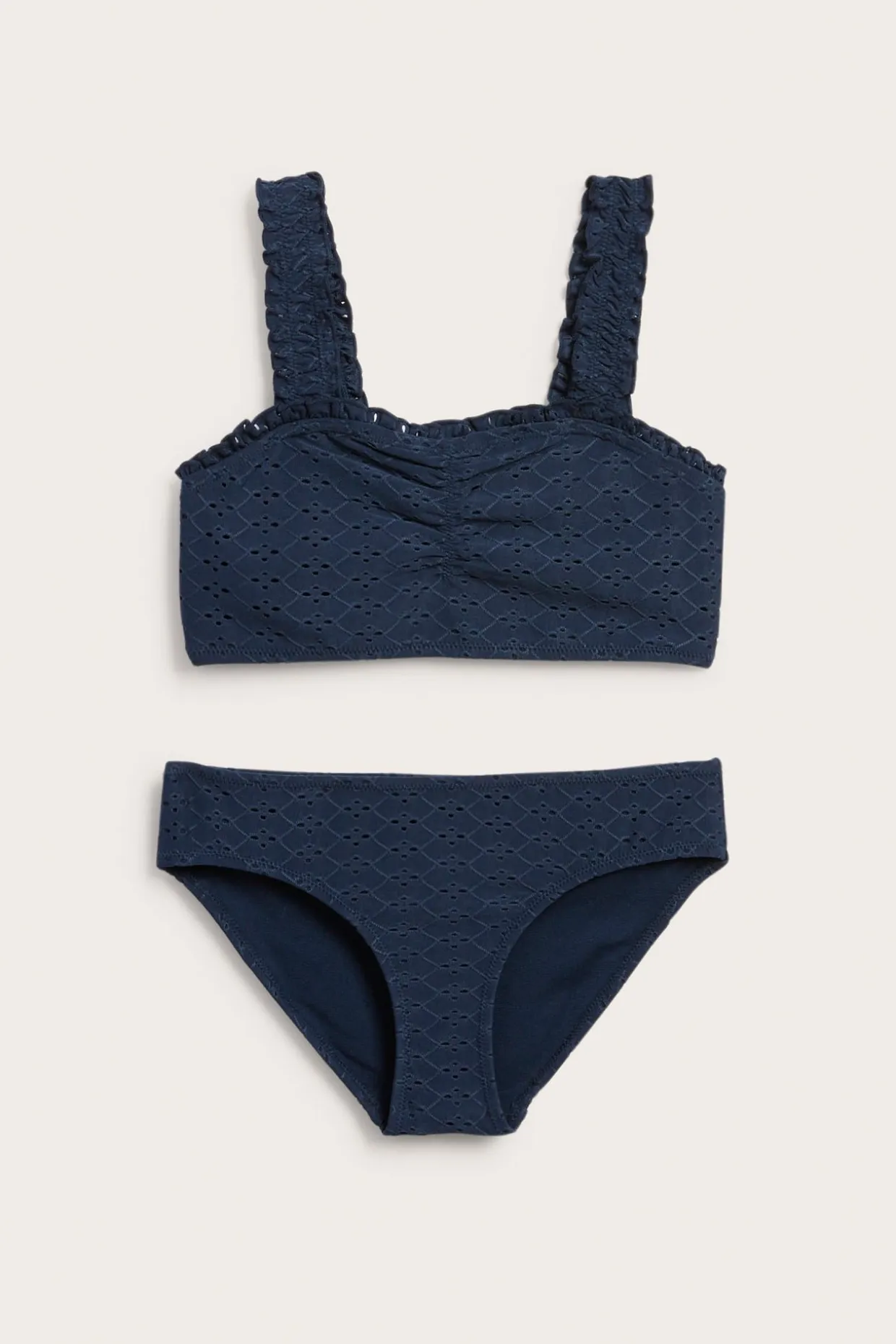 Bikini z haftem angielskim