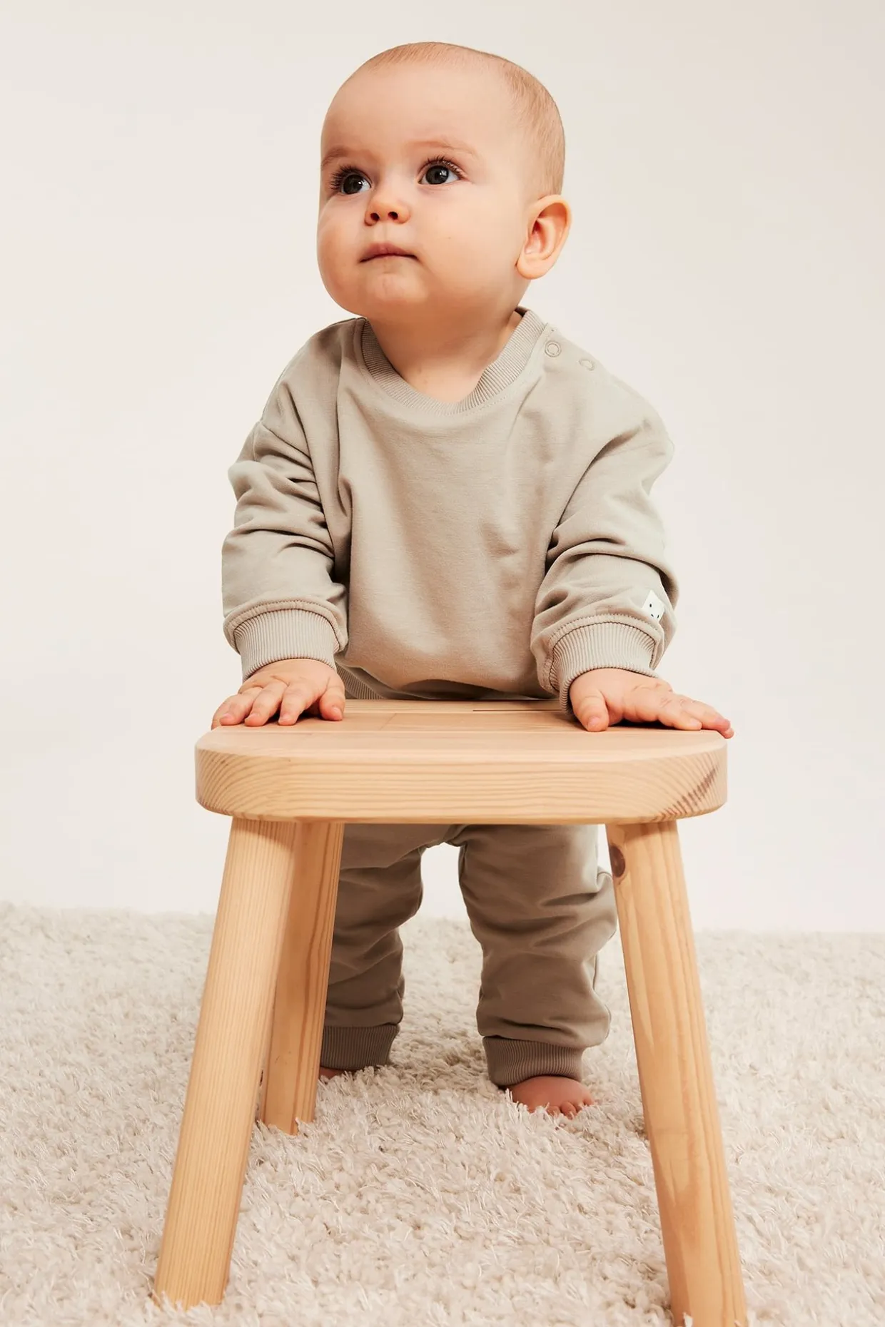 Bluza dla niemowląt, z puszystą stroną wewnętrzną