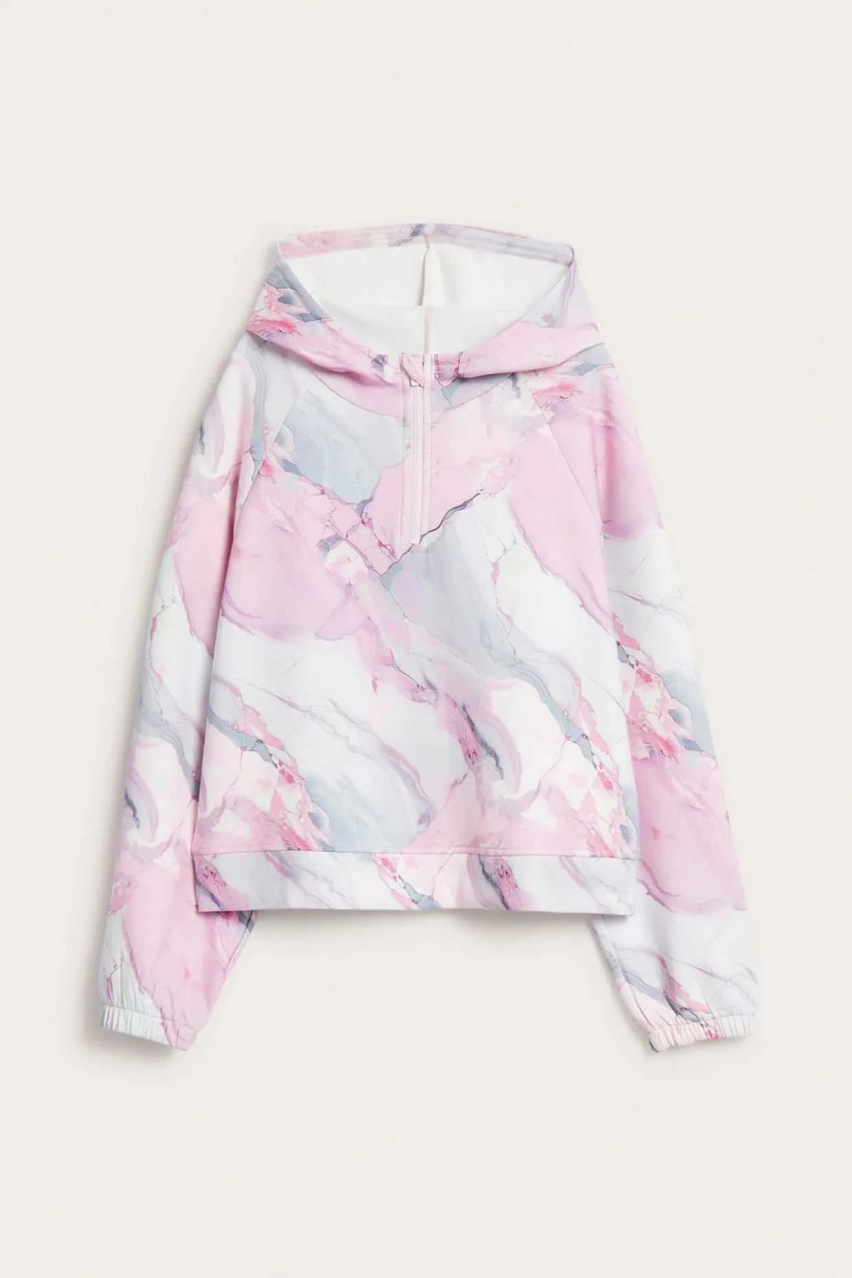 Bluza do ćwiczeń, z marmurkowym wzorem