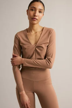 Bluza do ćwiczeń, z węzłem