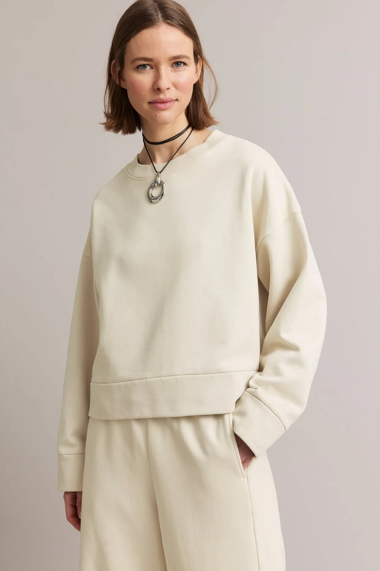 Bluza o pudełkowym kroju