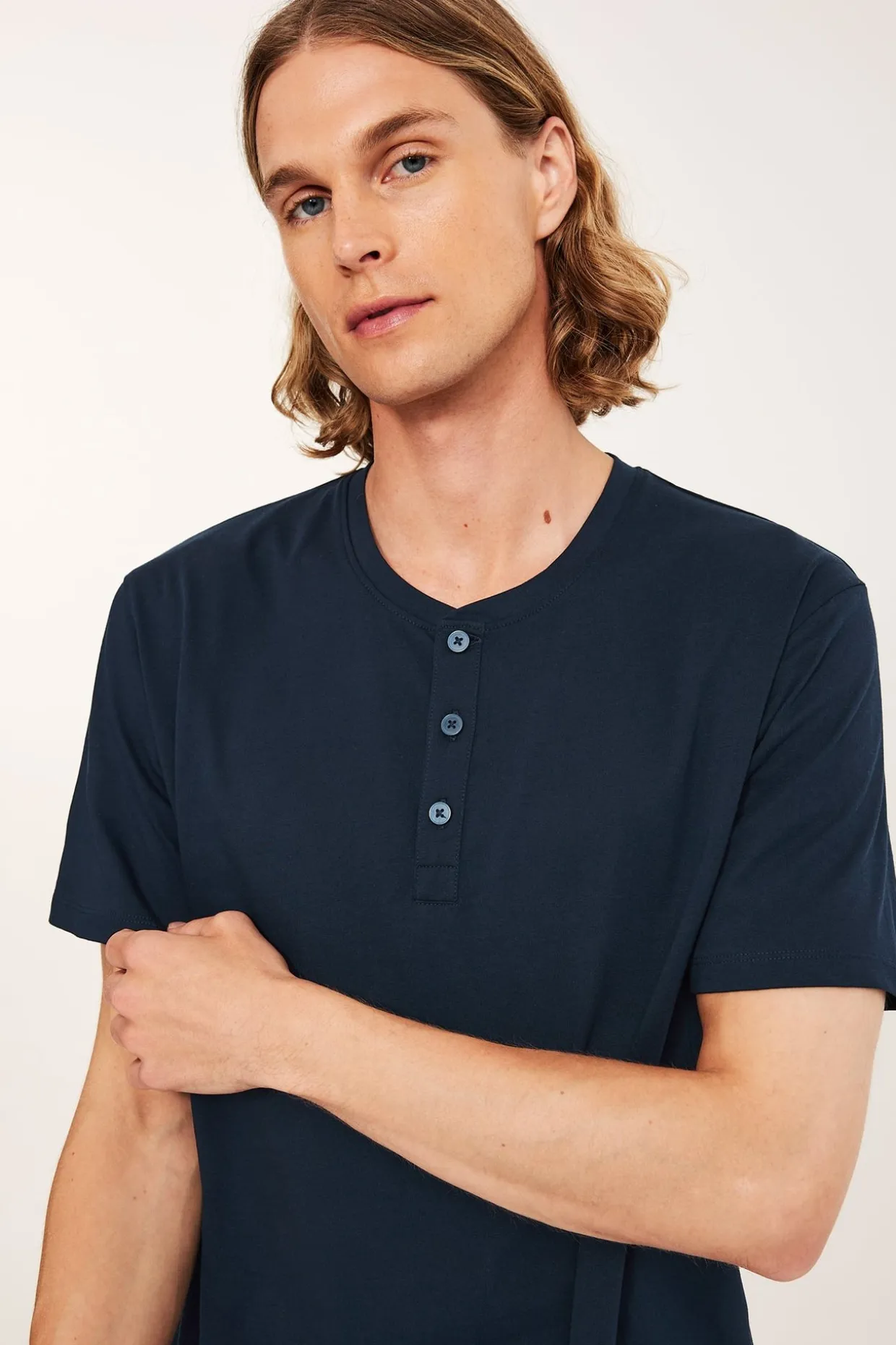 Bluza piżamowa z krótkimi rękawami