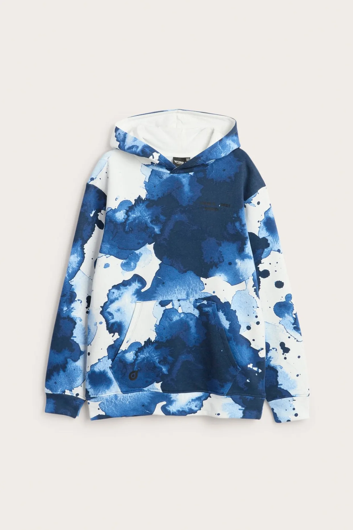 Bluza z kapturem, we wzory
