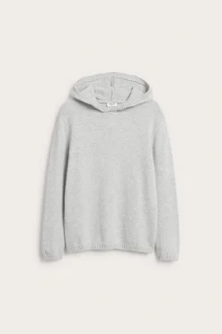 Bluza z kapturem, z dzianiny