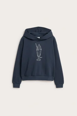 Bluza z kapturem, z nadrukiem
