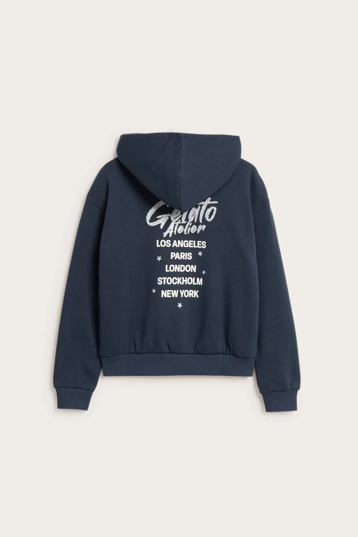 Bluza z kapturem, z nadrukiem