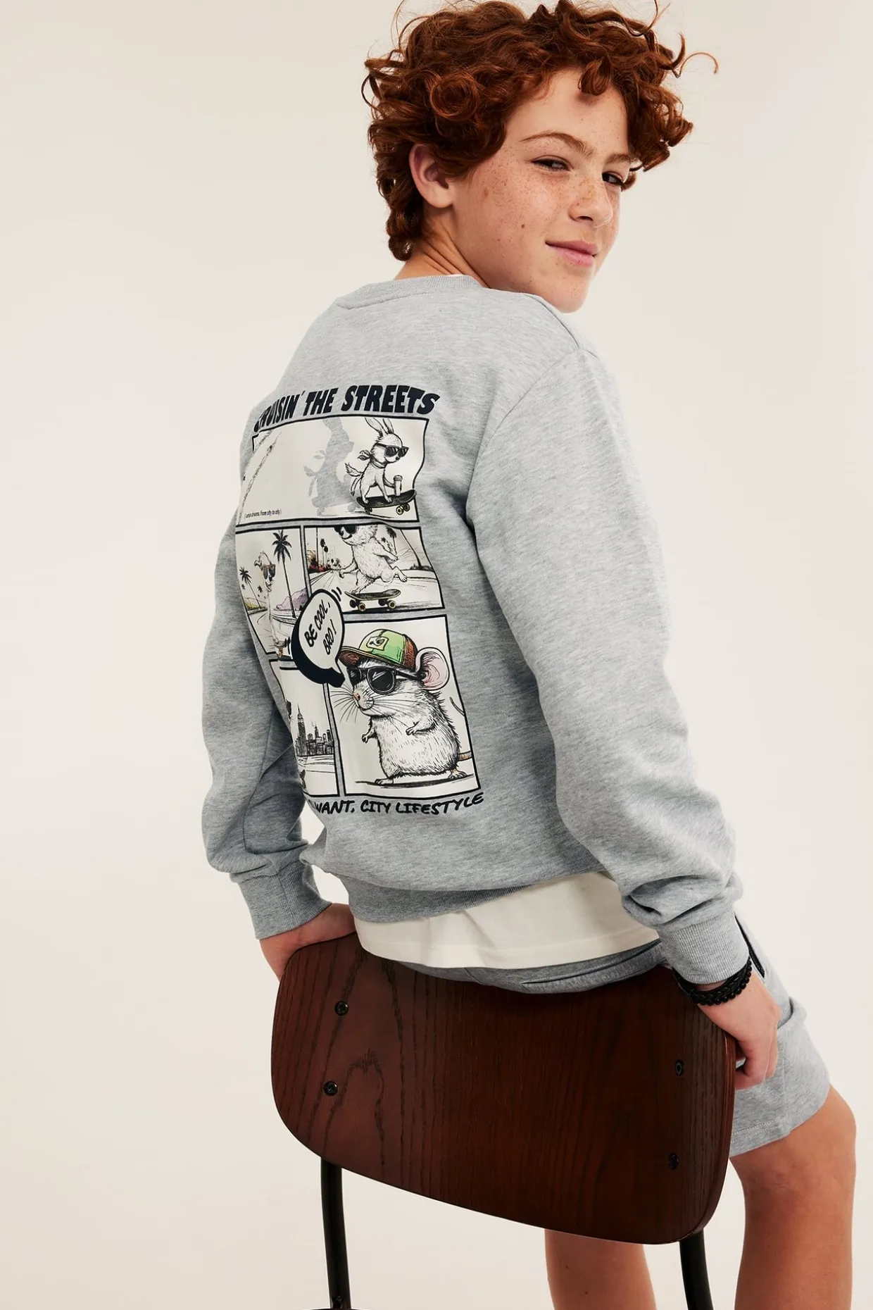 Bluza z nadrukiem