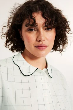 Bluzka z kołnierzykiem