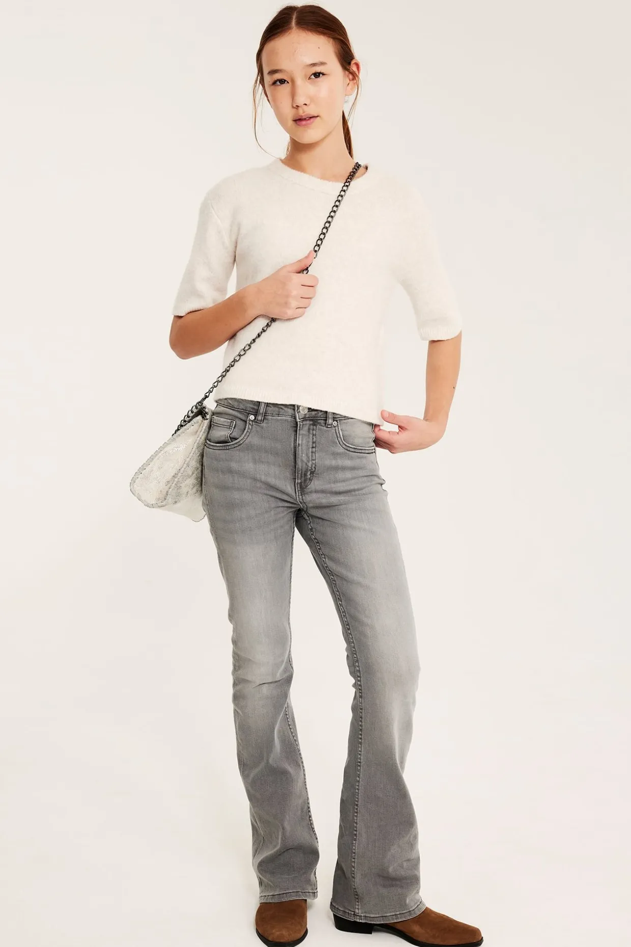 Bootcut jeans mid waist