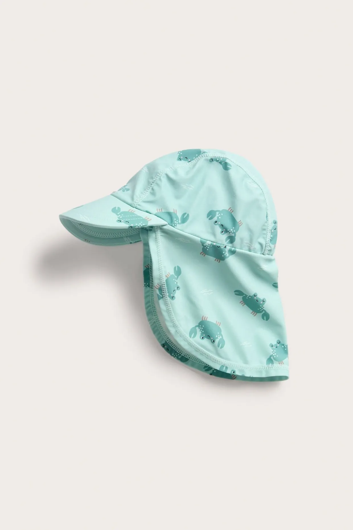 Czapka UV z daszkiem, w kraby