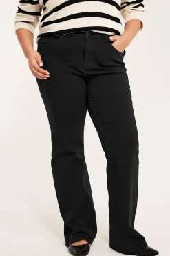 Dżinsy bootcut high waist