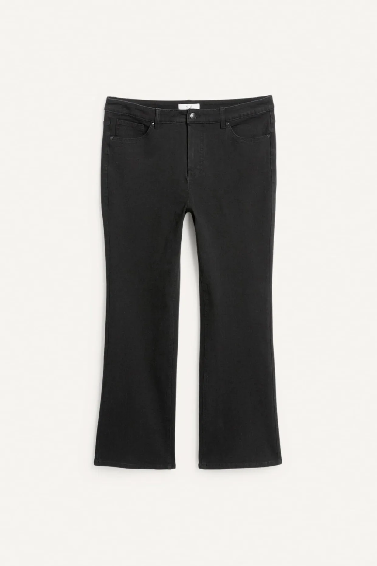 Dżinsy bootcut high waist