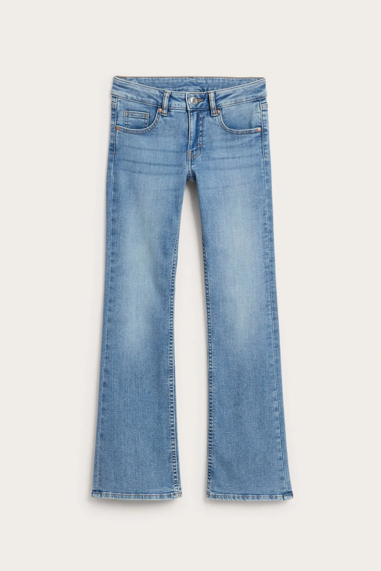 Dżinsy bootcut low waist