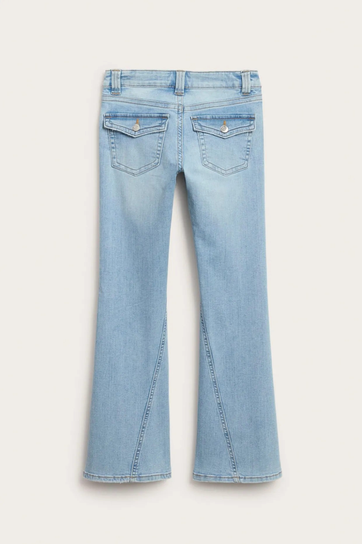 Dżinsy bootcut low waist