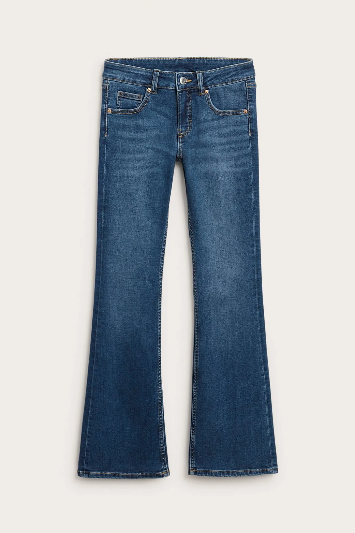 Dżinsy bootcut low waist