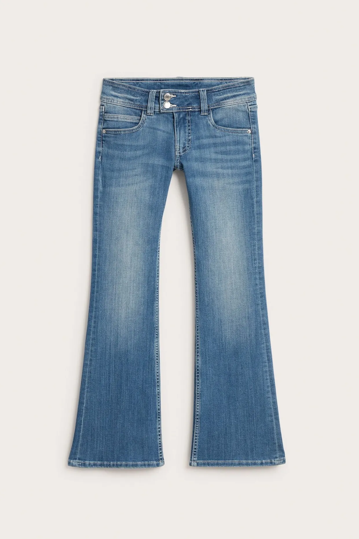 Dżinsy bootcut low waist