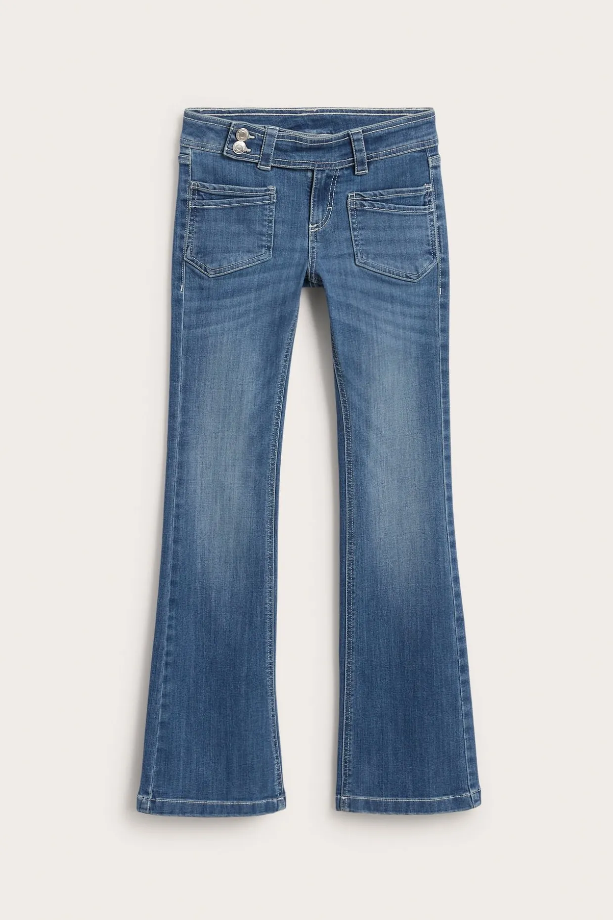 Dżinsy bootcut low waist