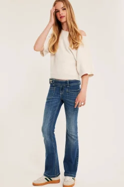 Dżinsy bootcut low waist