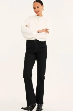 Dżinsy flare regular waist