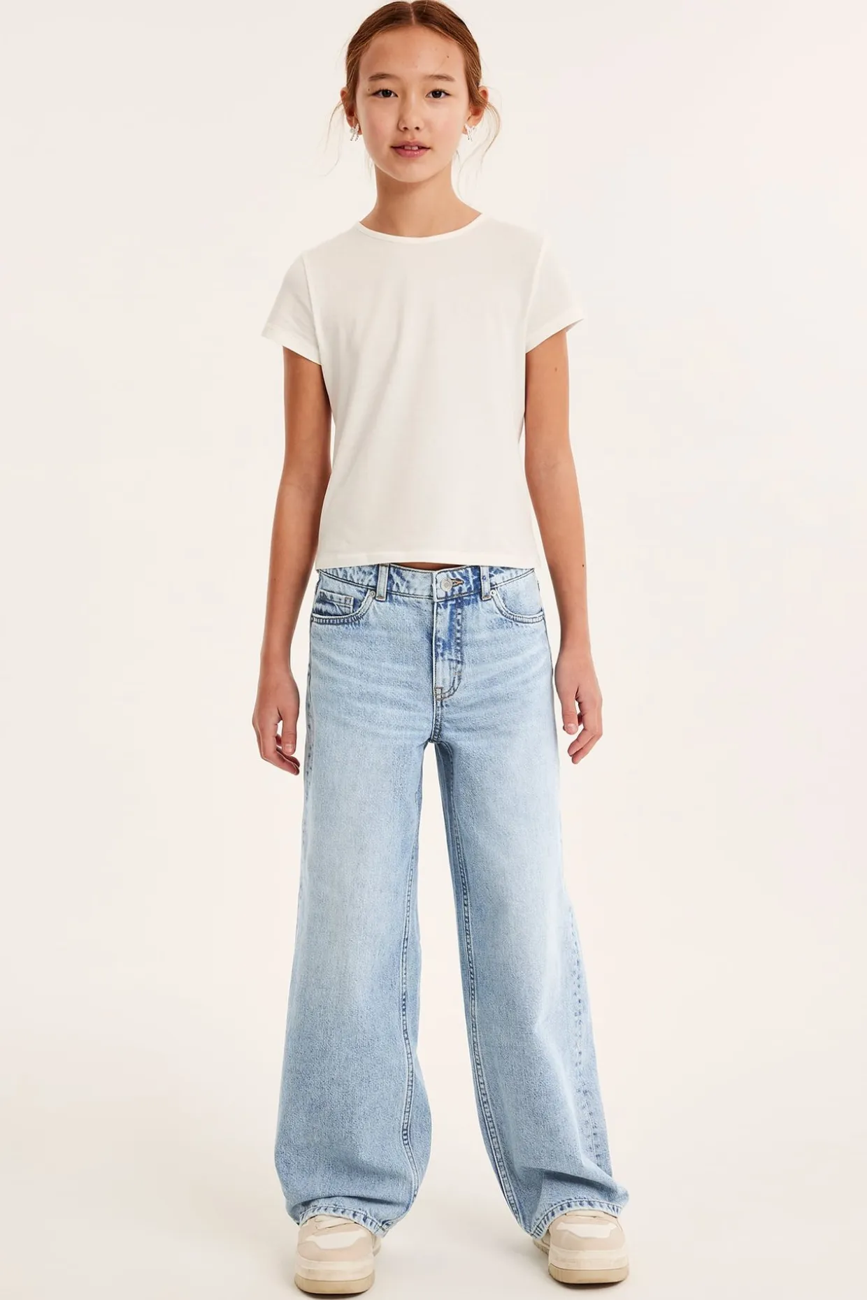 Dżinsy loose low waist