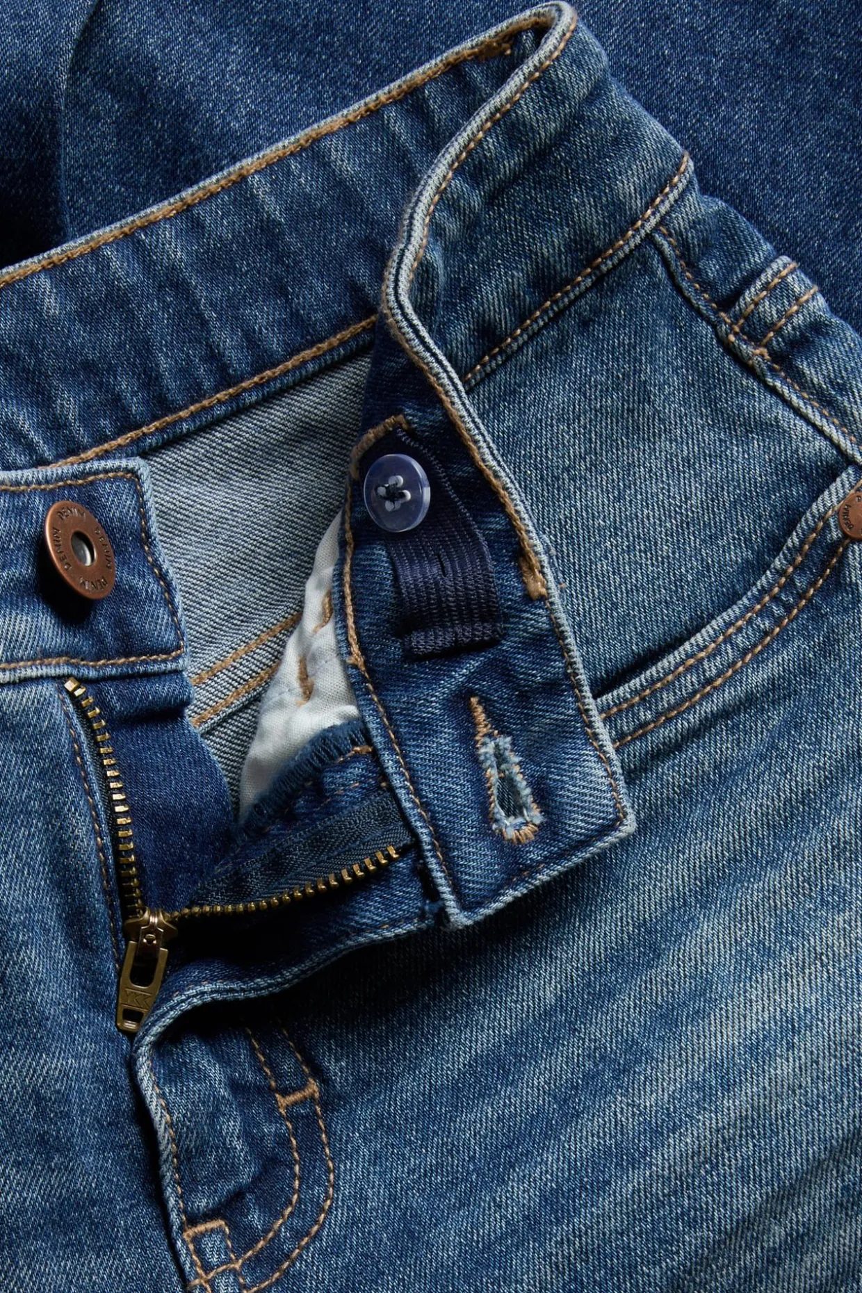 Dżinsy loose mid waist