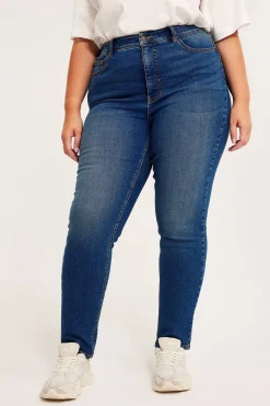 Dżinsy Slim High Waist
