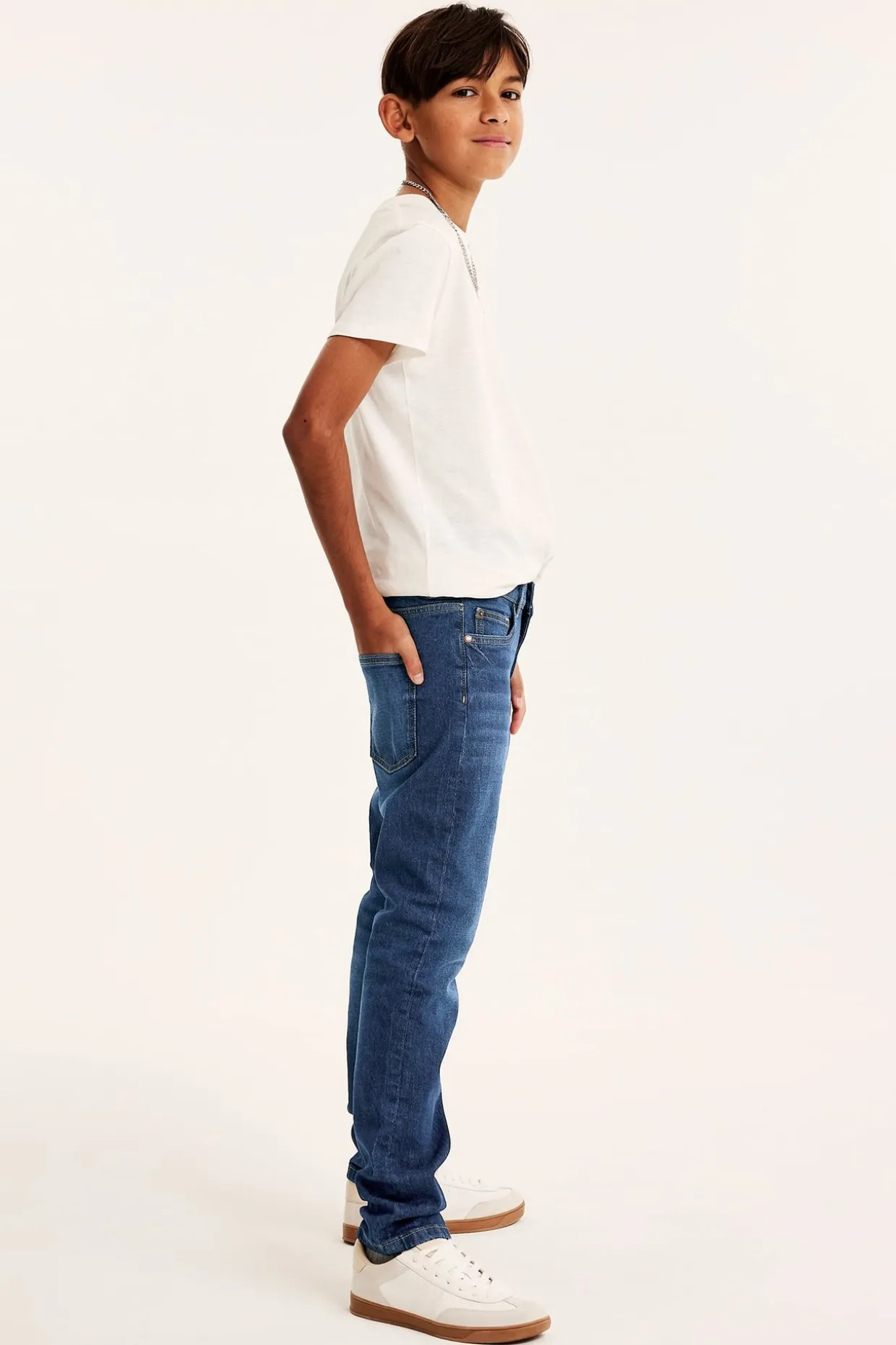 Dżinsy slim mid waist