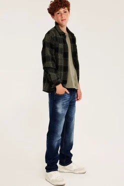 Dżinsy straight mid waist