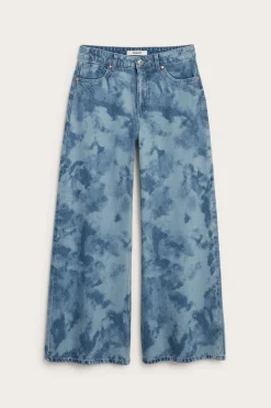 Dżinsy wide high waist
