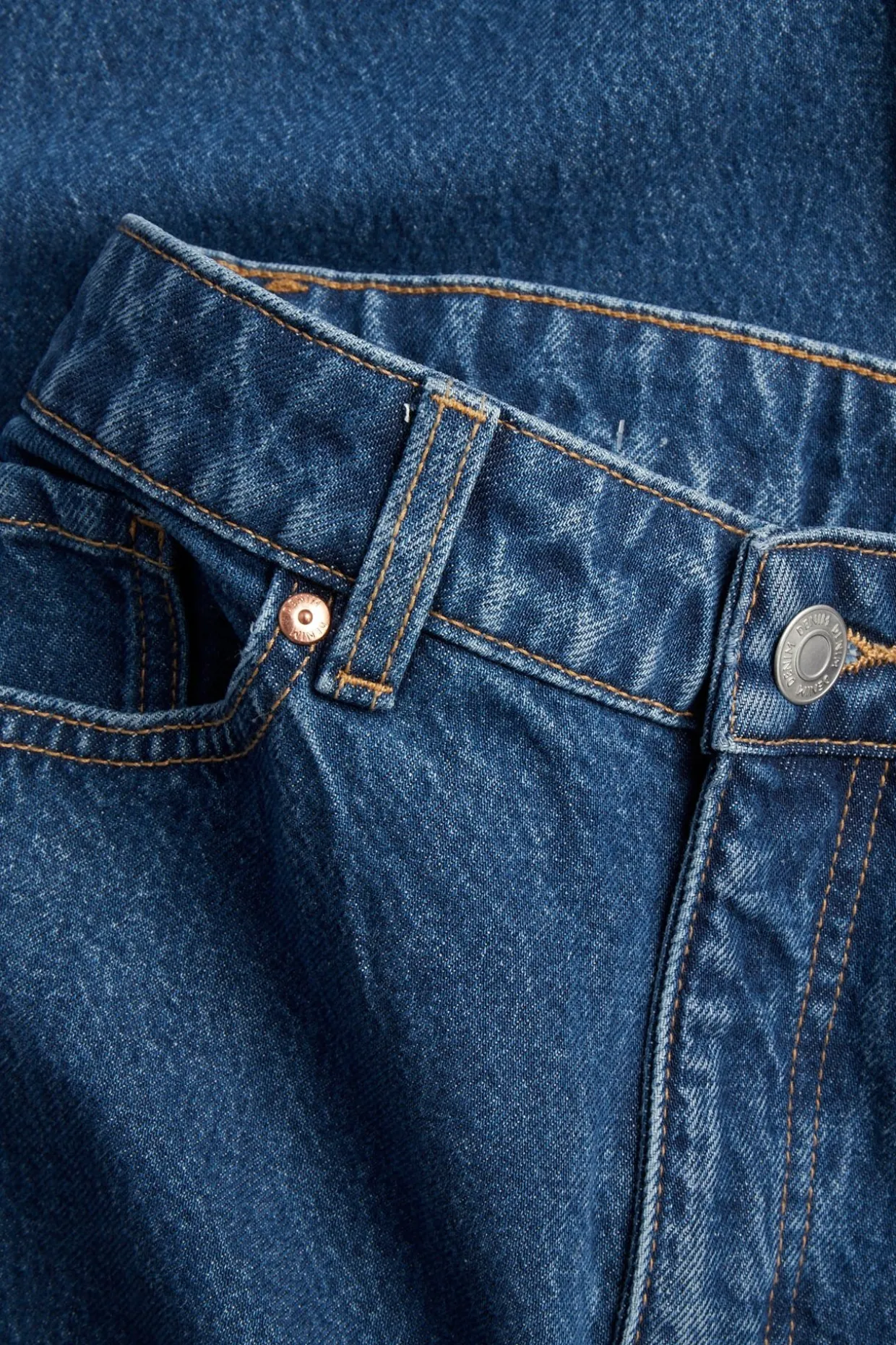 Dżinsy wide high waist