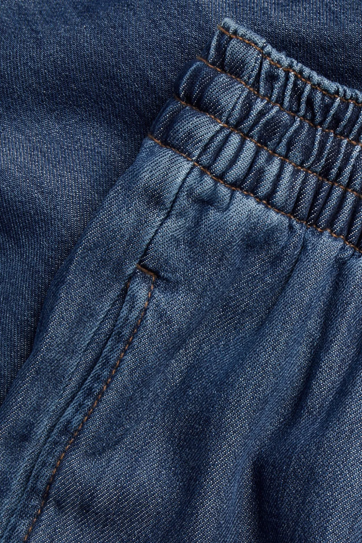 Dżinsy wide high waist