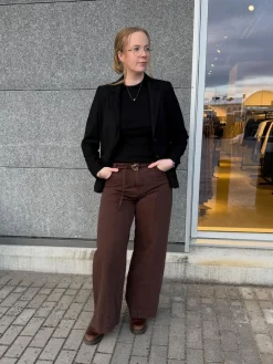 Dżinsy wide high waist