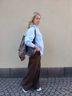 Dżinsy wide high waist