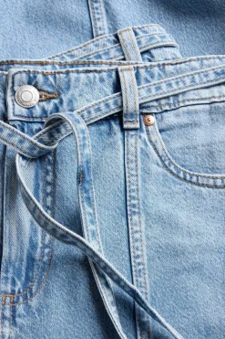 Dżinsy wide high waist
