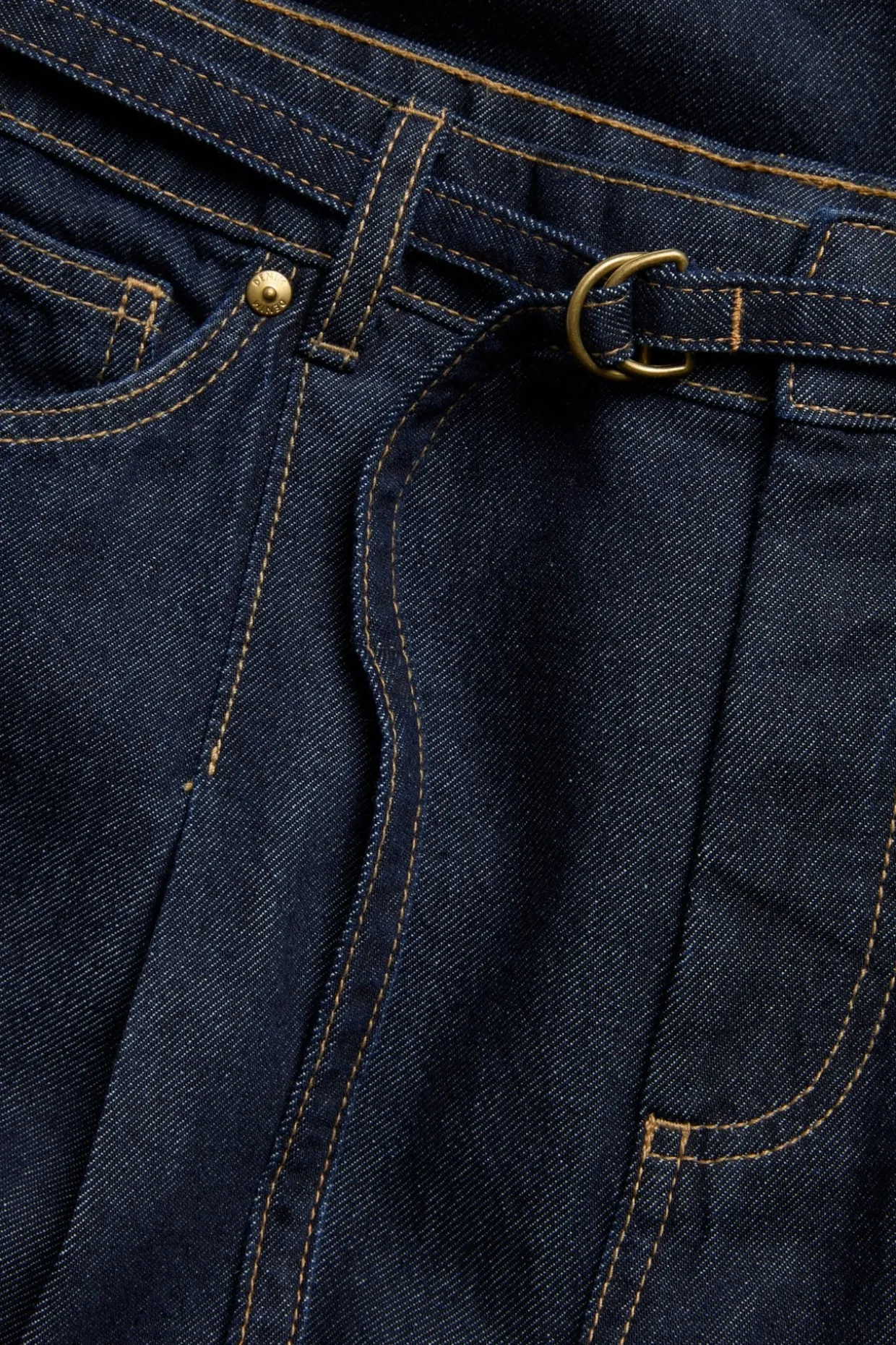 Dżinsy wide high waist
