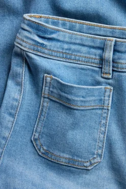 Dżinsy wide high waist