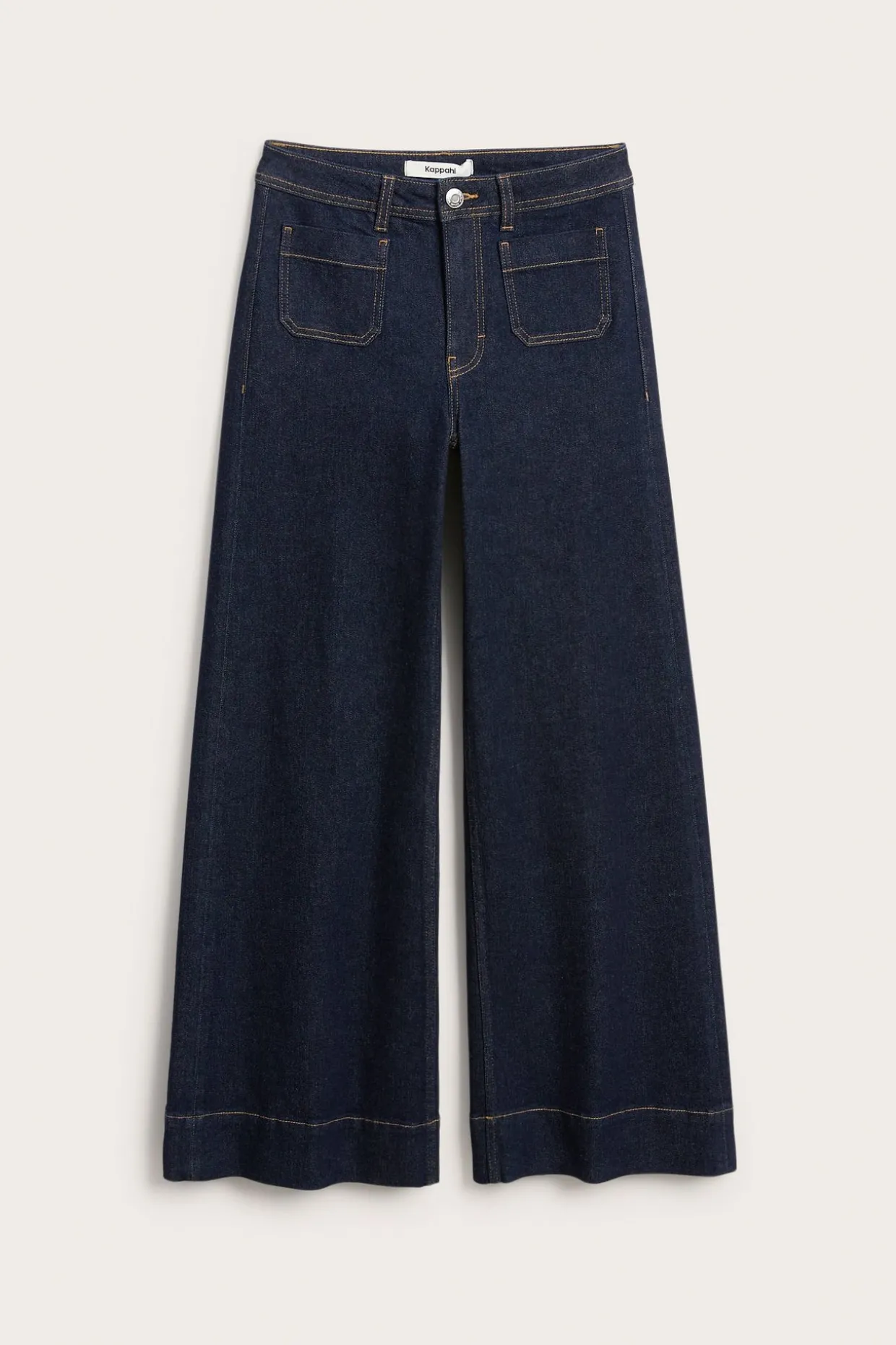 Dżinsy wide high waist