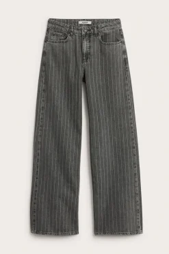 Dżinsy wide high waist