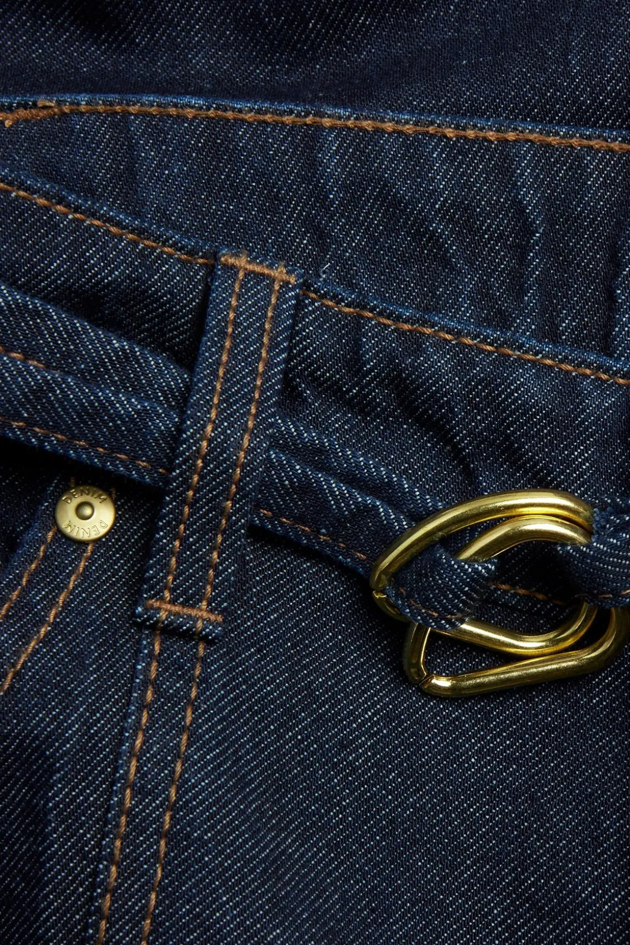 Dżinsy wide high waist
