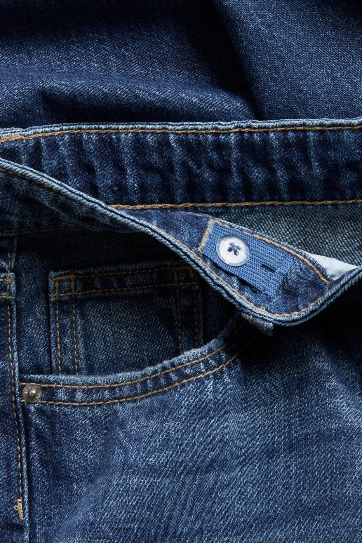 Dżinsy wide low waist