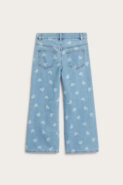 Dżinsy wide mid waist