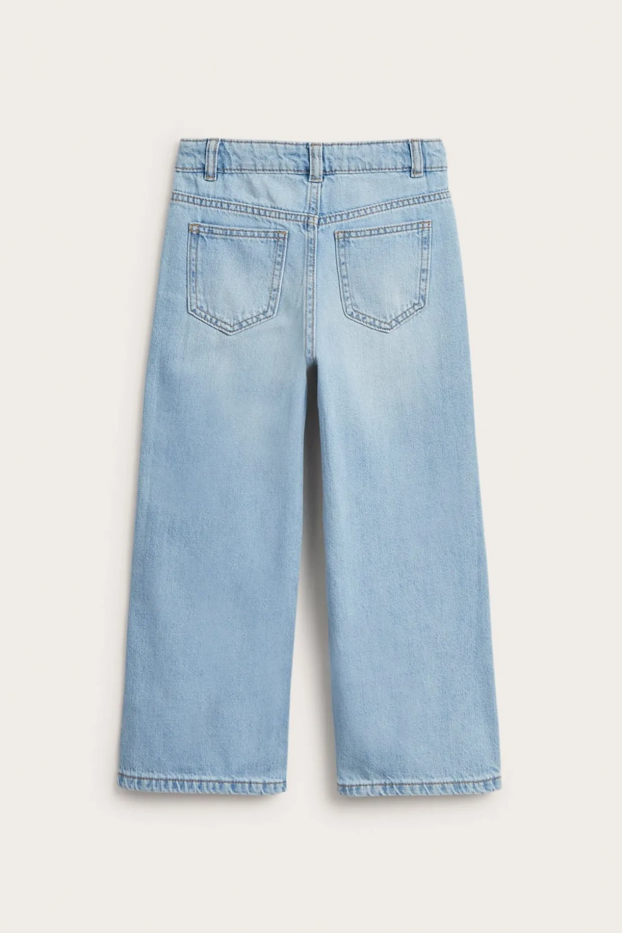 Dżinsy wide mid waist