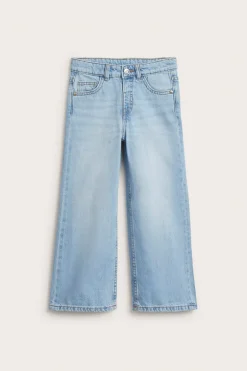 Dżinsy wide mid waist