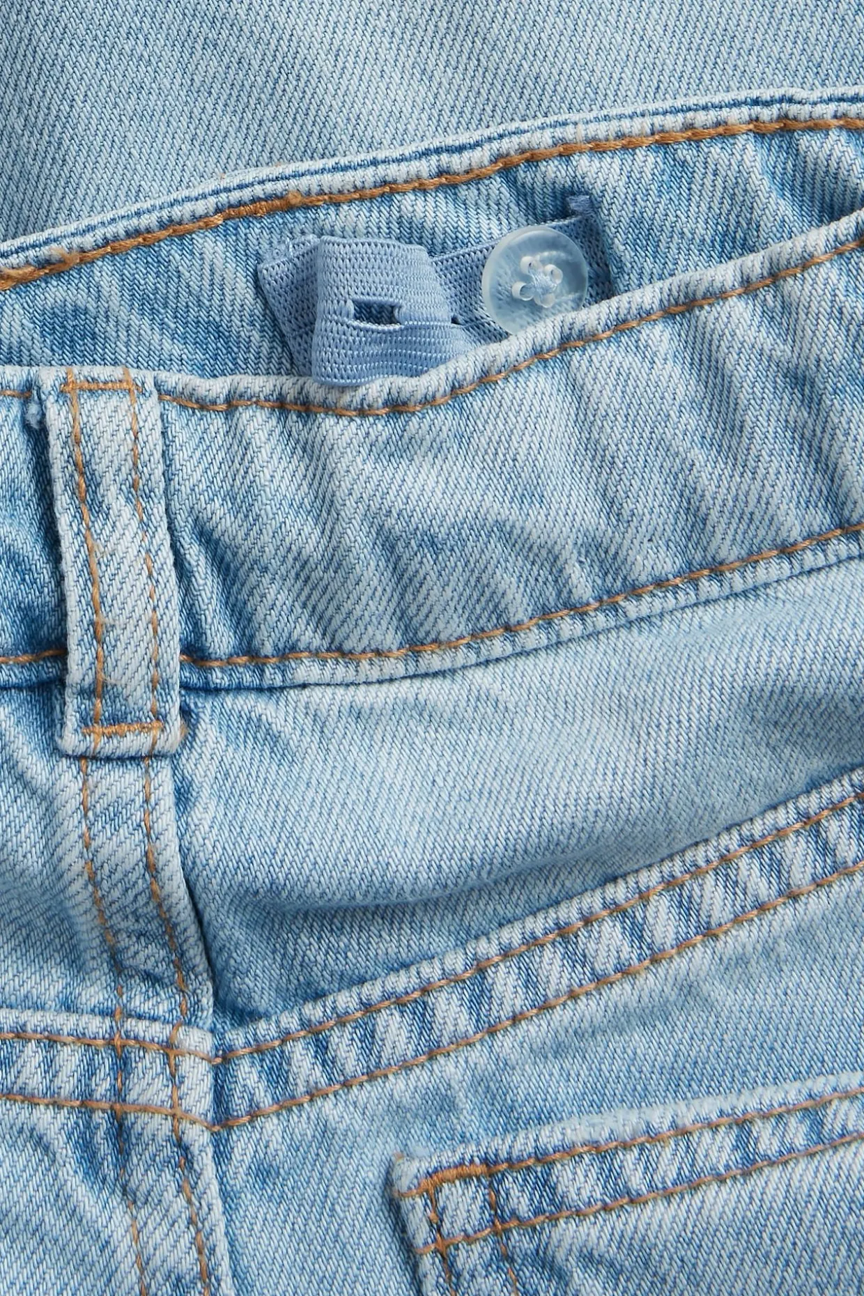 Dżinsy wide mid waist