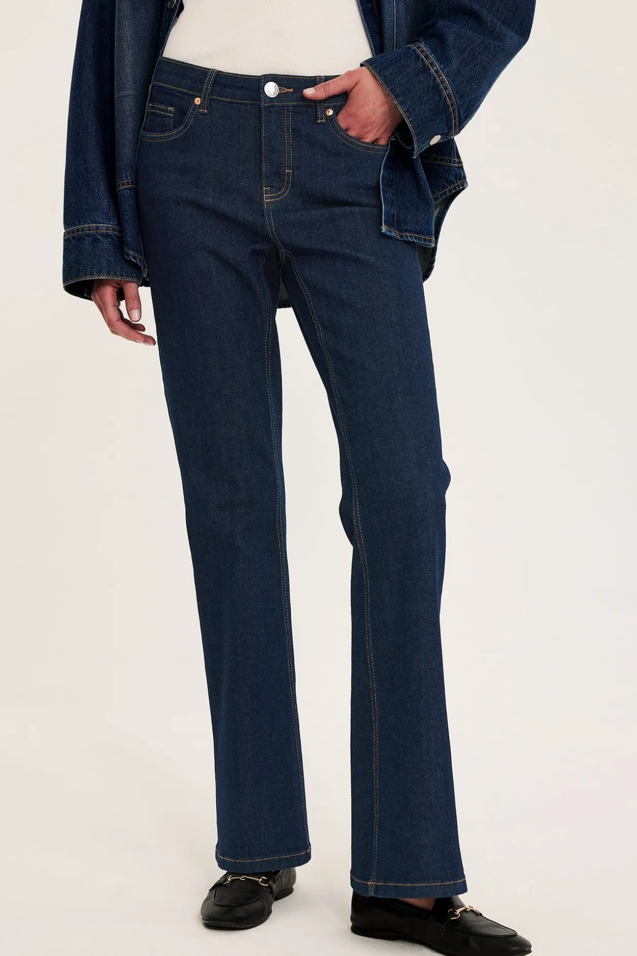 Flare jeans low waist