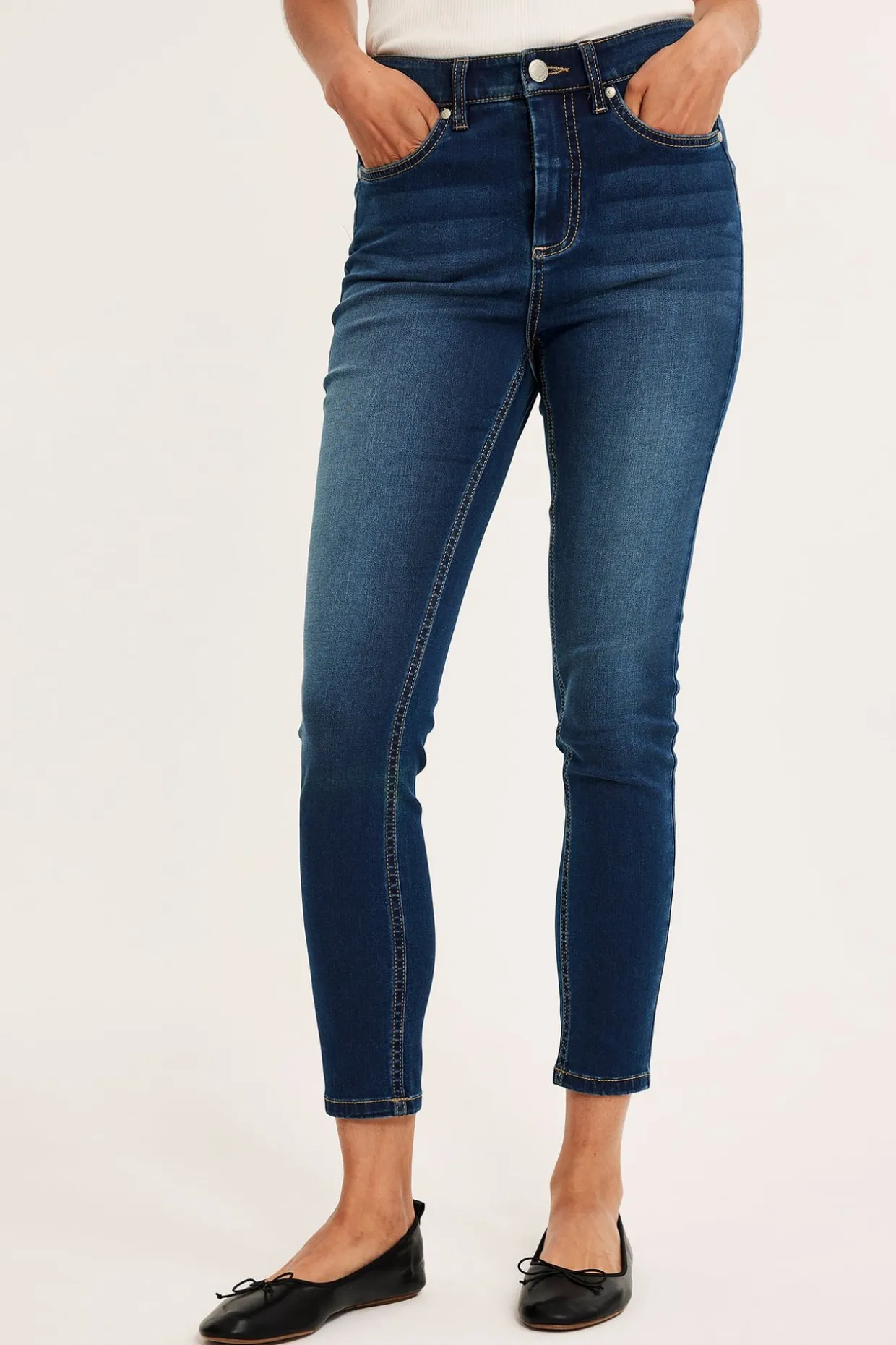 Jeansy Super slim short leg