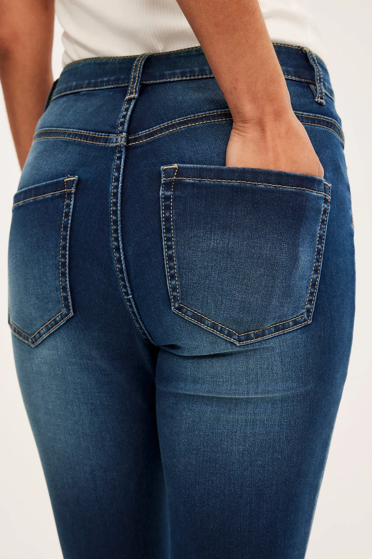 Jeansy Super slim short leg