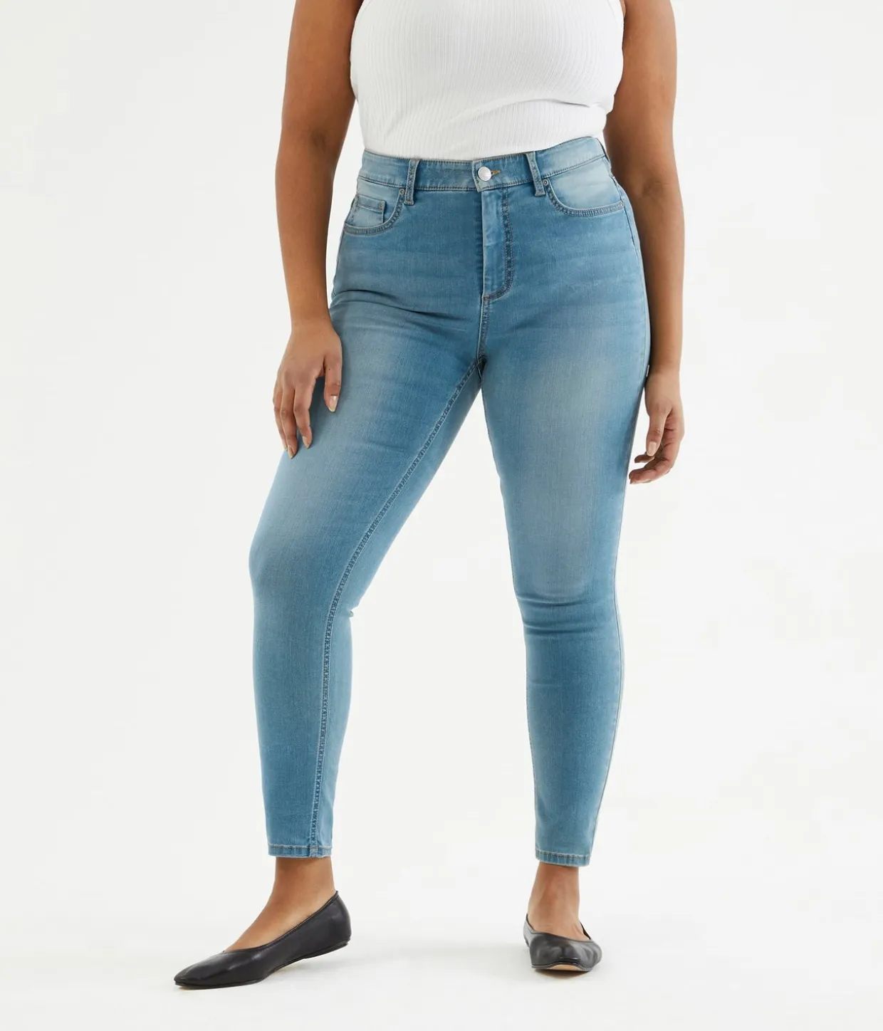 Jeansy Super slim short leg