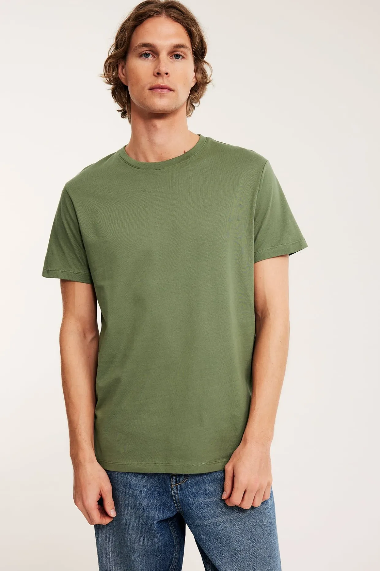 Klasyczny t-shirt z bawełny