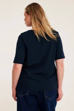Klasyczny t-shirt z bawełny